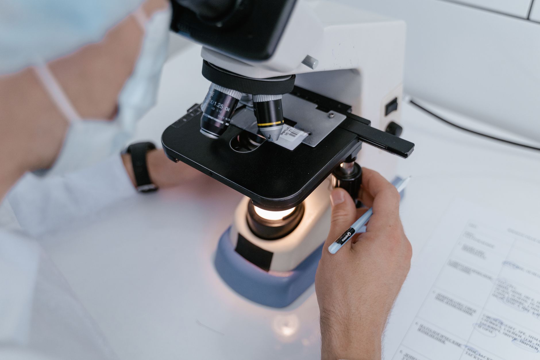 blodcelleanalyse i lab